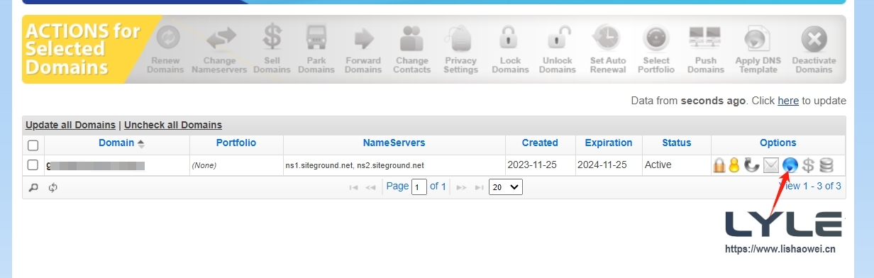 NameSilo域名管理解析1