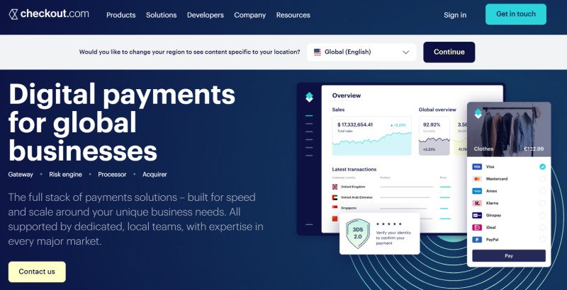 图片[1]-Checkout - 全球支付解决方案提供商-LyleSeo