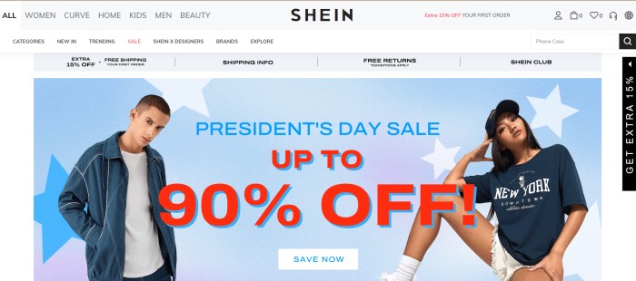 Shein希音 – 全球快时尚电商领先品牌平台-划界MBA