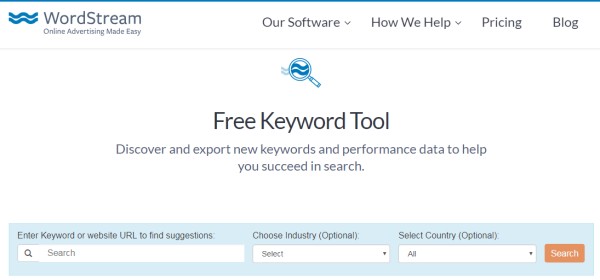 Wordstream'sFree Keyword Tools